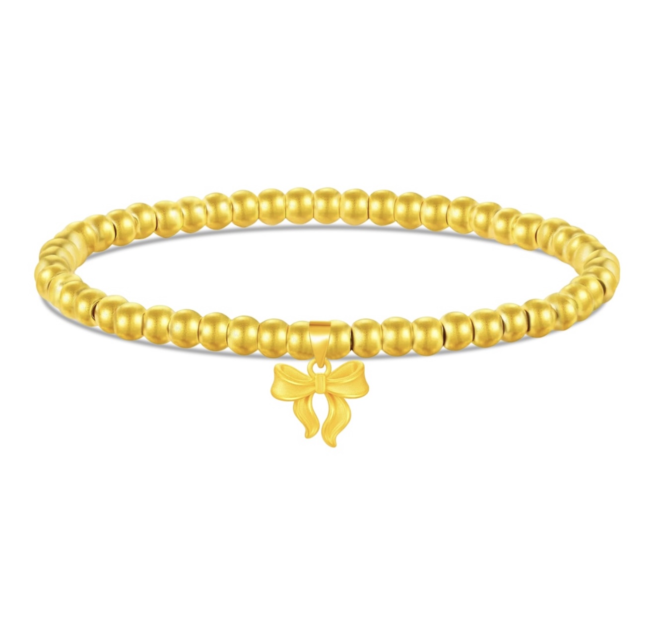 Iris Bangle | Classic yellow bakelite bangle with inlay and stones.