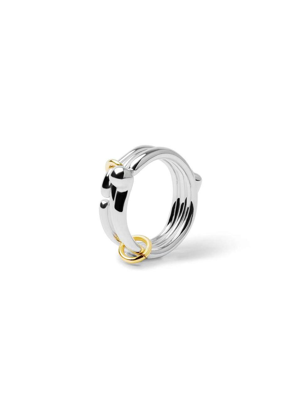 Iris Bangle | Classic yellow bakelite bangle with inlay and stones.
