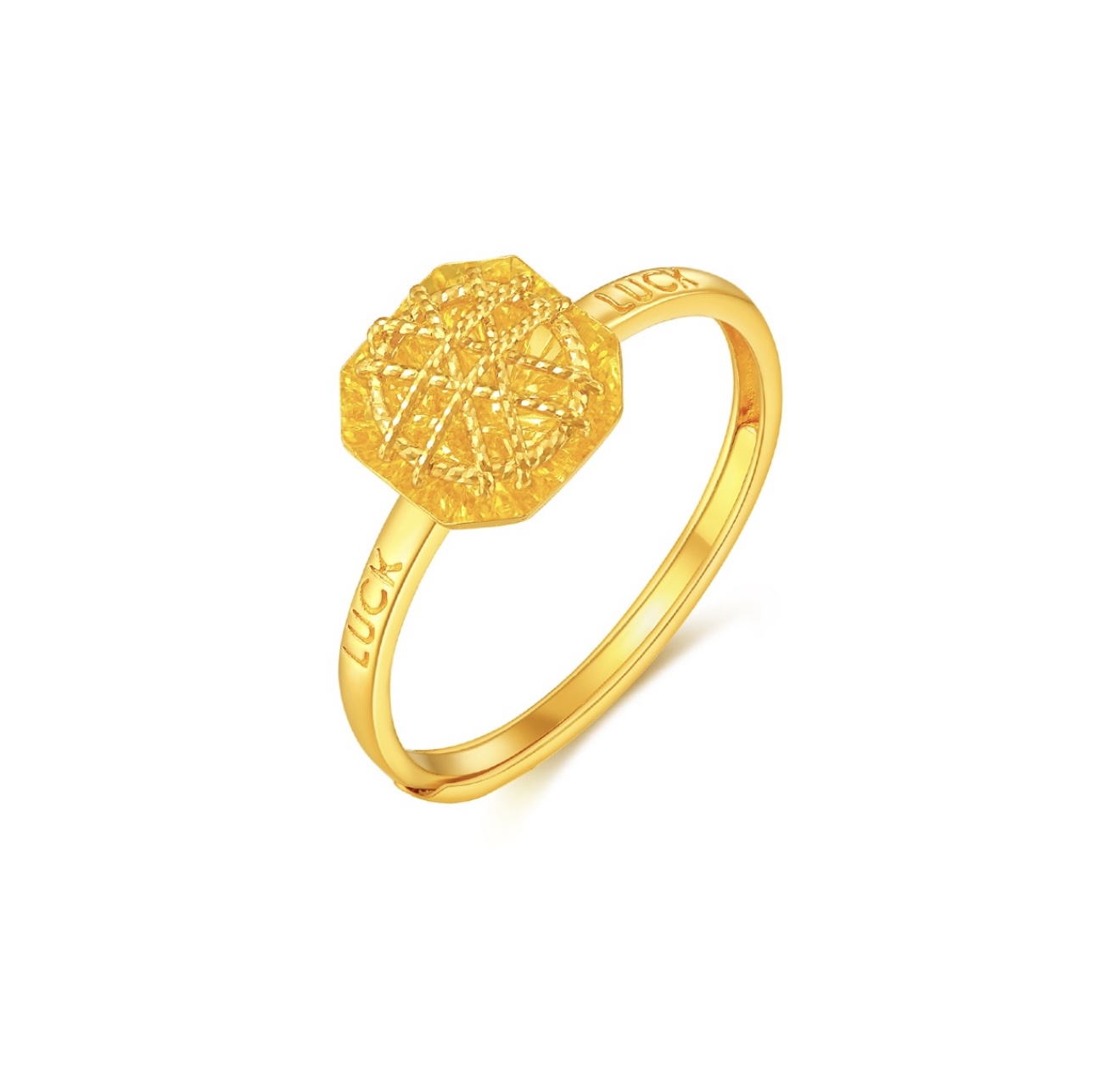 Iris Bangle | Classic yellow bakelite bangle with inlay and stones.